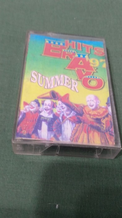 CASETA AUDIO BRAVO HITS SUMMER 97 ORIGINALA FOARTE RARA !!