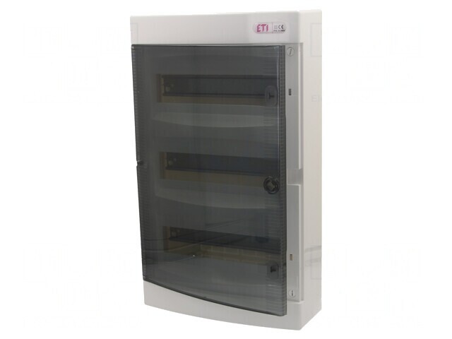 Carcasă pentru aparatură modulară albă IP40 36 module ABS
