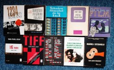 10 vol. cinematografie, film (Baltatu, Ioan-Pavel Azap, Pierre Leprohon, Adina Darina, Rene Clair, TIFF etc.)