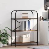 Cumpara ieftin Raft pentru cărți Stejar afumat 80 x 30 x 109 cm Lemn compozit