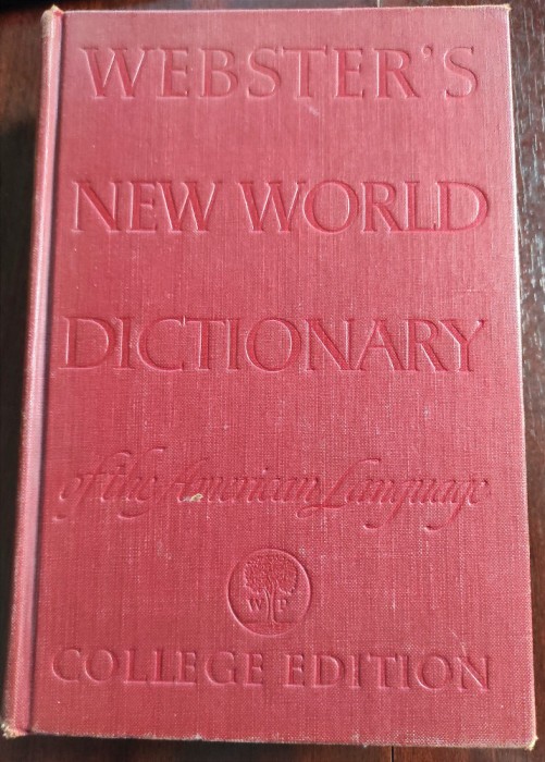 Webster&#039;s new world dictionary of the american language - 1964