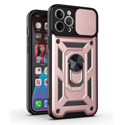 Husa pentru iPhone 11 Pro Max - Techsuit CamShield Series - Rose Gold foto