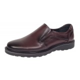 Pantofi barbati casual din piele naturala Army Bordeaux CORSAEVIS