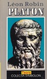 Platon - Leon Robin, Teora, Filosofie, Romana, Brosata, Stare Buna