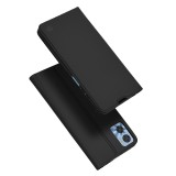 Husa Motorola Moto E22 Techsuit Magskin Book, negru