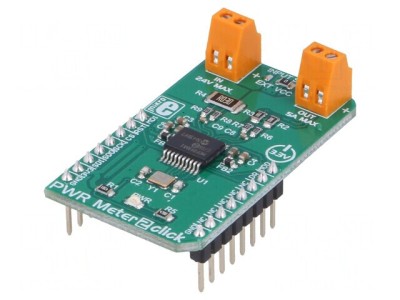 Contor Energie SPI MCP3910 3.3VDC PWR Meter 2 Click foto