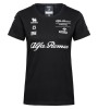 Alfa Romeo Racing tricou de dama official AR black F1 Team 2023 - L