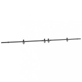 Cumpara ieftin Set feronerie pentru usi glisante, negru, 427 cm, otel