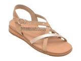 Cumpara ieftin Sandale SKECHERS bej, DESERT KISS LOW, din piele ecologica