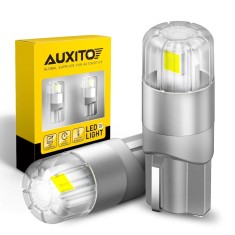 Set 2 becuri auto T10 W5W 12V CANBUS lumina alba 6500K, pentru pozitie, parcare, lumini de zi