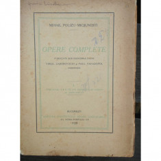 OPERE COMPLETE - MIHAIL POLIZU MICSUNESTI foto