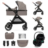 CARUCIOR KINDERKRAFT ESME PRO, 3 IN 1, SAND BEIGE