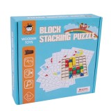 Joc educativ Puzzles cu blocuri