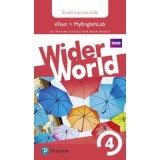 Wider World Level 4 MyEnglishLab &amp;amp; Students&#039; eText Access Card