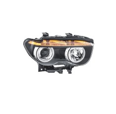 Far Bmw Seria 7 (E65/E66), 09.2001-12.2004, montare fata, dreapta, D2S+H7+P21W; electric; semnal galben; fara bec xenon; fara ballast; cu motor; cu b
