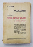 PARTIDUL NATIONAL TARANESC SI CAZUL STERE , DOCUMENTARI SI LAMURIRI POLITICE de C. STERE , 1930