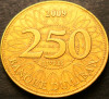 Moneda exotica 250 LIVRE(S) - LIBAN, anul 2009 * cod 3957, Asia