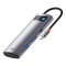 Adaptor hub Baseus 7 &icirc;n 1 USB-C - 2x USB 3.0 + HDMI + USB-C PD + USB-C + USB-C + SD + TF