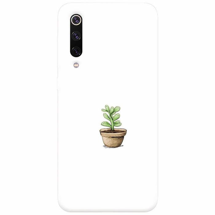 Husa silicon pentru Xiaomi Mi 9, Cactus 101