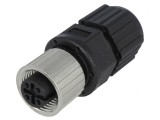 Mufă M12 4-PIN Mamă IP68 pentru DeviceNet/CANopen pe Cablu