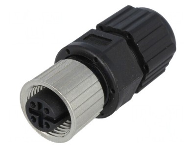 Mufă M12 4-PIN Mamă IP68 pentru DeviceNet/CANopen pe Cablu foto