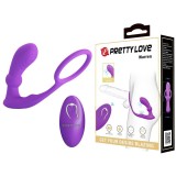 Inel penis cu stimulator prostata Pretty Love Warren