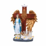 Candela din rasina cu Maica Domnului, inaltime 22 cm
