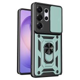 Husa Samsung Galaxy S26 Ultra protectie camera Asteroid GSM CamShield Series, verde