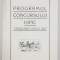 PROGRAMUL CONCURSULUI HIPIC - TIMISOARA, 1927