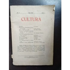 Cultura Nr. 3, Maiu 1924, Anul I