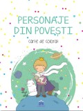 Personaje din povesti - carte de colorat - DPH