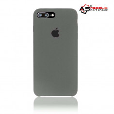 Husa din silicon, slim, iPhone 8 PLUS, produs OEM Apple, calitate premium (Gray) foto
