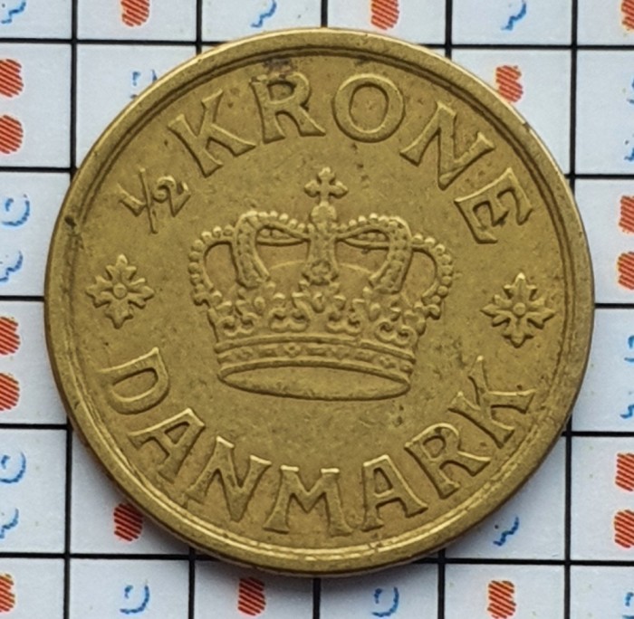Danemarca 1/2 ore 1924 - Christian X - km 831 - D01