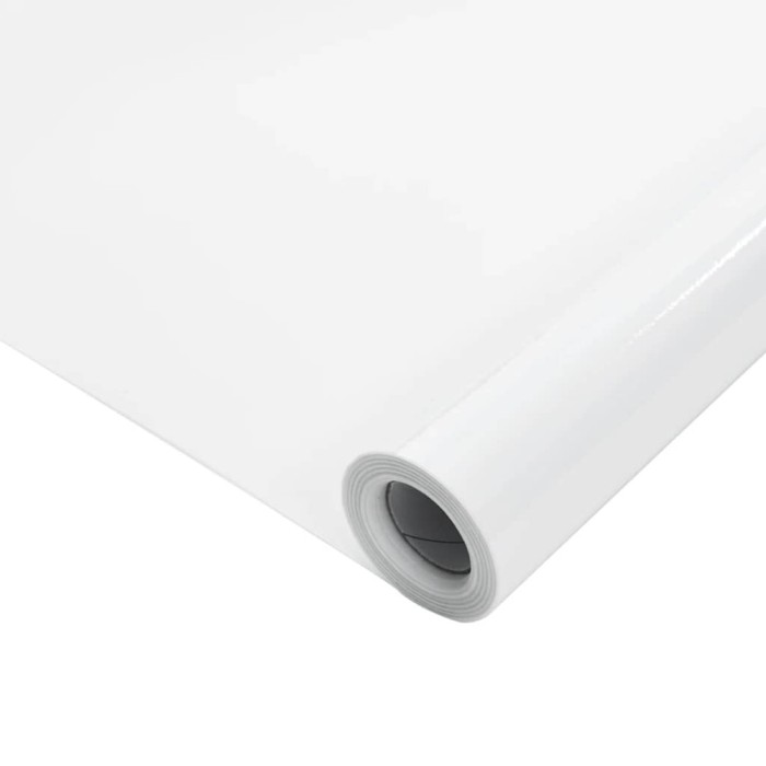 Folie fereastra, 5 buc., statica/mata, alb, PVC