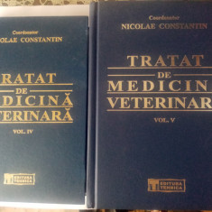 N. CONSTANTIN - TRATAT DE MEDICINĂ VETERINARĂ - VOL. 4 + VOL. 5