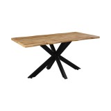 Cumpara ieftin Masa Gilman MDF in Sonoma--culoare neagra 150x90x75cm