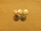 Croatia Lot nr. 2 - Monede 1, 2, 10, 20, 50 Eurocent 2023 (monede necirculate), Europa, Alama