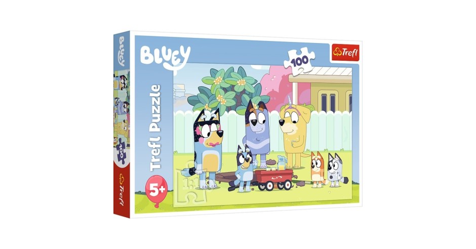 PUZZLE TREFL 100 BLUEY MINUNATA LUME A LUI BLUEY | Okazii.ro