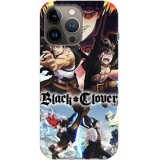 Husa compatibila cu Apple iPhone 11 Black Clover, Silicon, TPU, Viceversa, Transparent, Carcasa