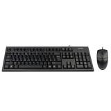 Cumpara ieftin Kit tastatura+mouse USB A4TECH (KR-8520D-USB), black, tastatura wired cu 104