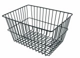 Cos Bicicleta Negru 40x30x22cm, Universal, Montare Usoara - Ideal Cumparaturi sau Picnic