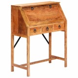 Cumpara ieftin Birou de scris, 90 x 40 x 107 cm, lemn masiv de acacia