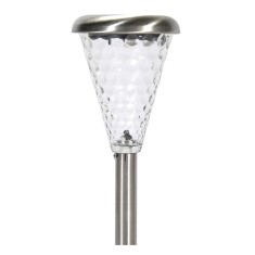 Lampa solara LED, comutator ON/OFF, 27 cm, lumina RGB