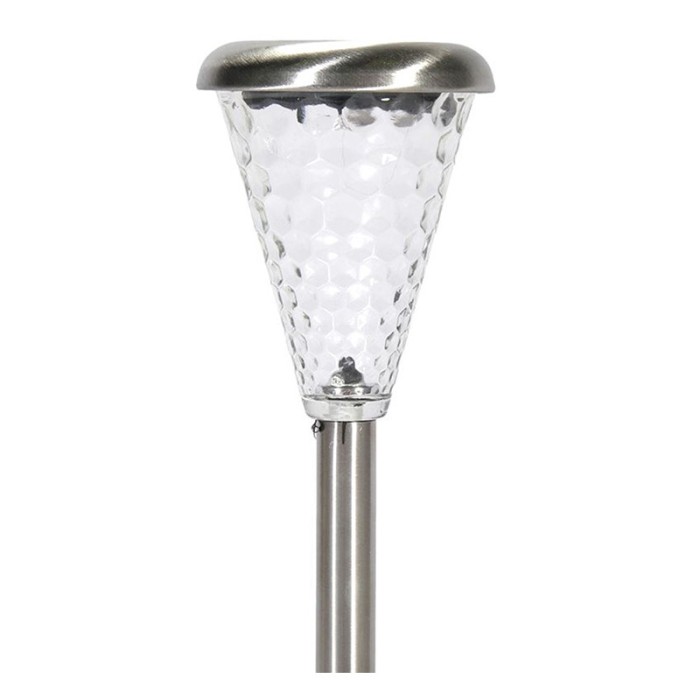 Lampa solara LED, comutator ON/OFF, 27 cm, lumina RGB