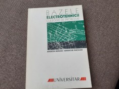 Bazele electrotehnicii Culegere de probleme date la concursuri profesionale Augustin Moraru, Gheorghe Fratiloiu