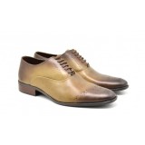 Cumpara ieftin OFERTA MARIMEA 44 - Pantofi barbati eleganti din piele naturala, NISIP - 245MD
