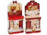 Set cadou Craciun 4 balsamuri buze cm 6,5 x 2 x 14 H