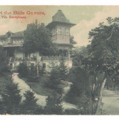 SV * Baile Govora * VILA BERESTEANU * Cenzurat Postul Sibiu * 1919