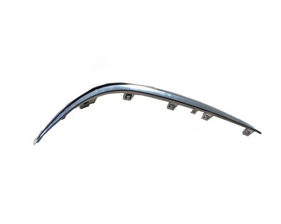 Bandou bara protectie Mercedes Clasa E (W213), 03.2016-, Fata, partea Stanga, cromat, Aftermarket