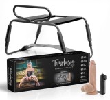 Scaun de Sex Temptasia Surrender cu Vibrator Realist cu Telecomanda